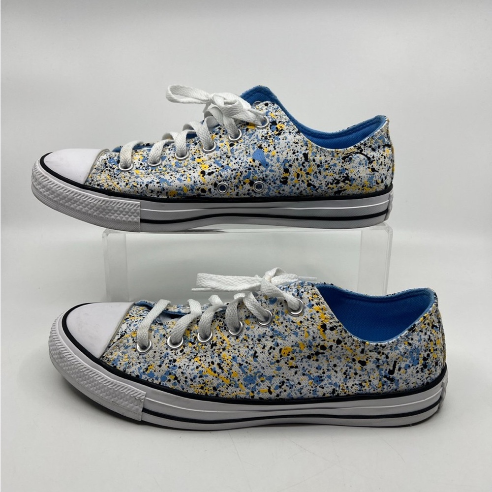 Converse Unisex Chuck Taylor All Star Low Top Shoes White/Yellow/Blue